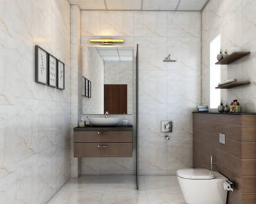 Compact Bath Space Design